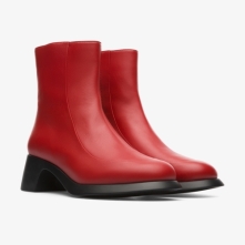 Camper Trisha Ankle Boots Red - Womens Singapore RUPACX-978